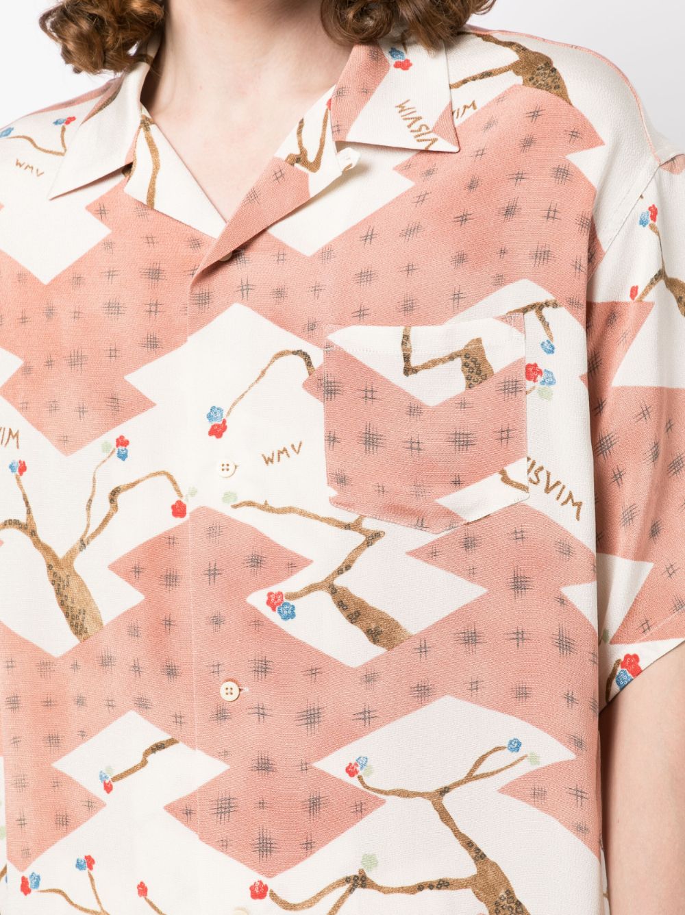 Graphic-Print Short-Sleeve Shirt - Image 4