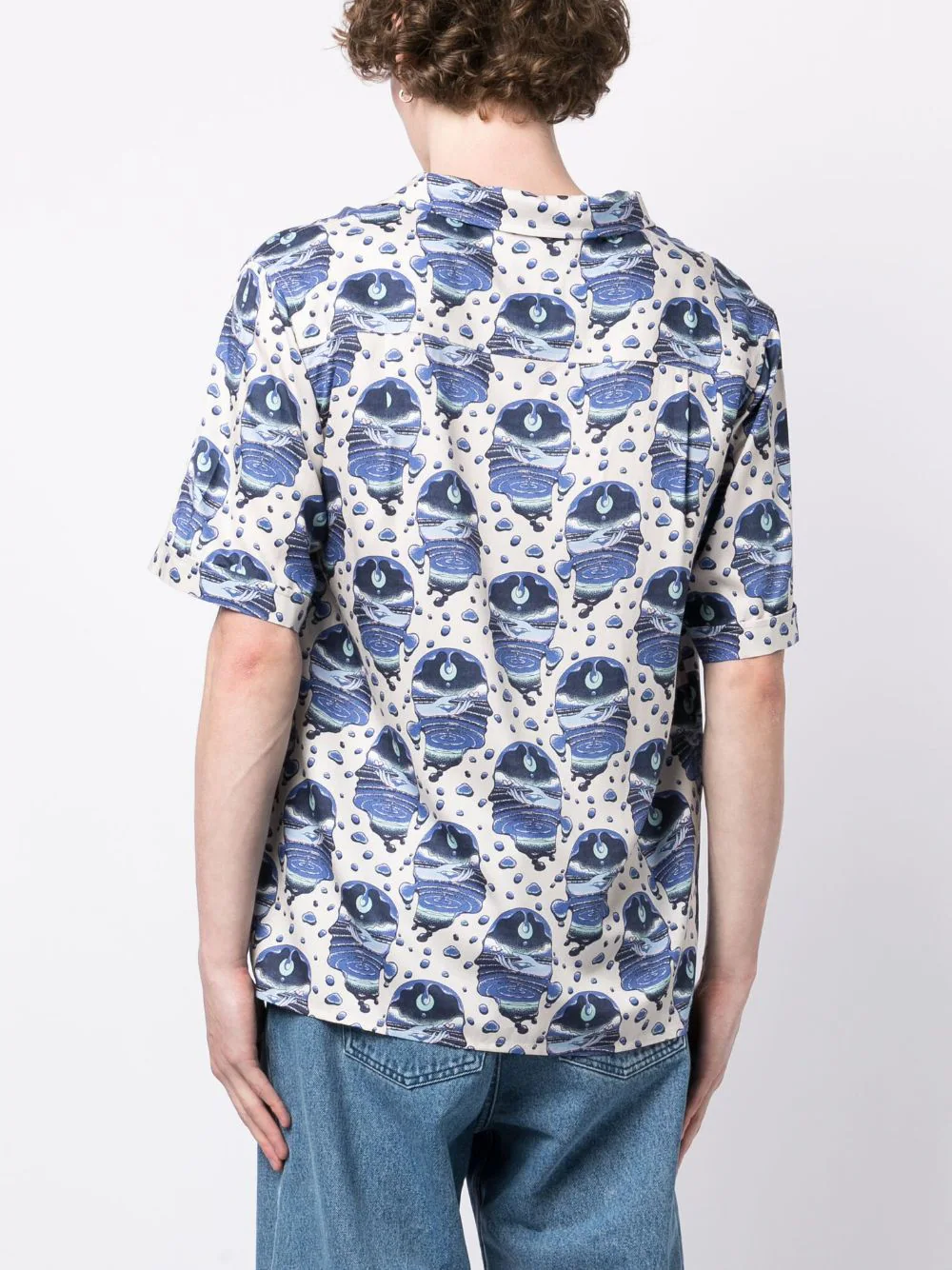 Graphic-Print Short-Sleeve Shirt - Image 5