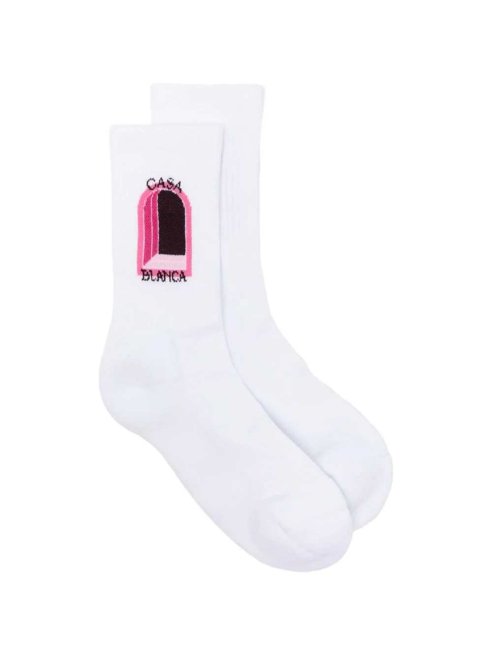 Graphic-Print Socks
