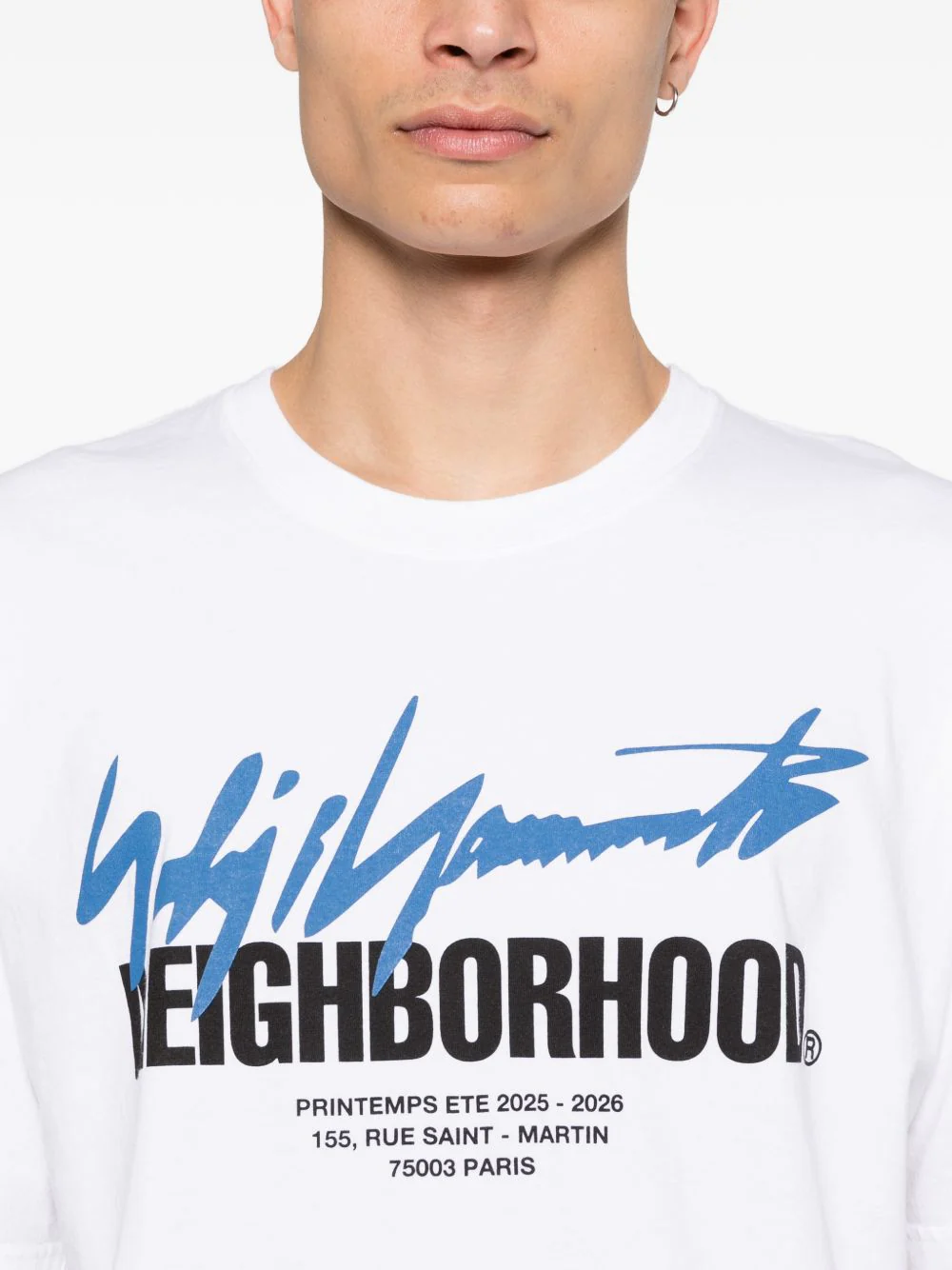 x Neighborhood Graphic-Print T-Shirt - Image 4