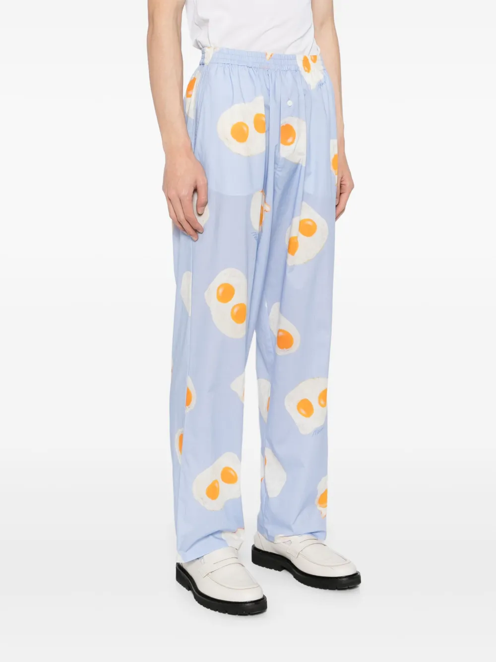 Graphic-Print Trousers - Image 3