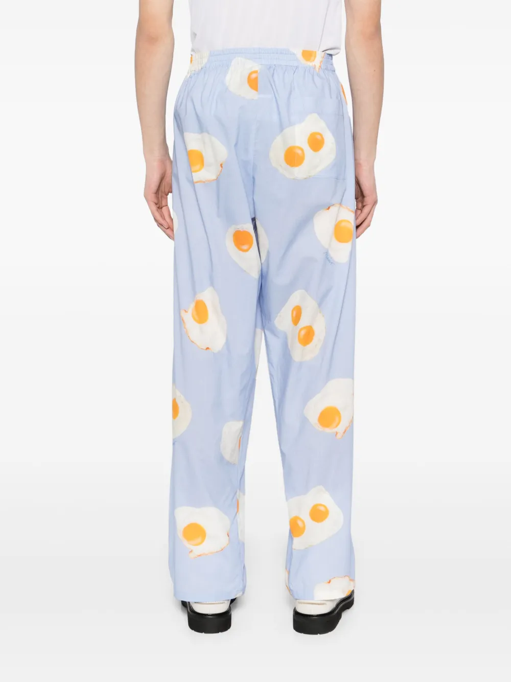 Graphic-Print Trousers - Image 4