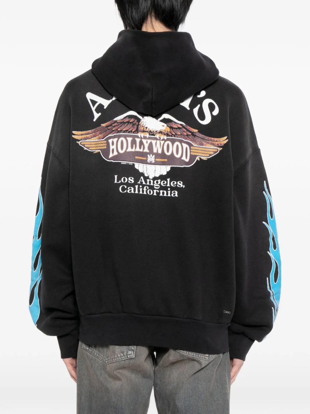 Graphic-Print Zip-Up Hoodie - Image 2