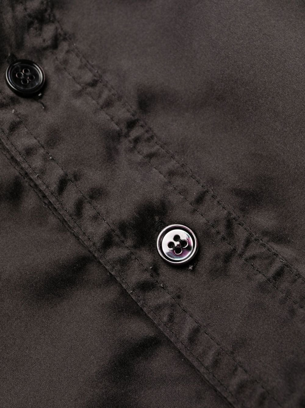 Half-Button Silk-Blend Shirt - Image 2