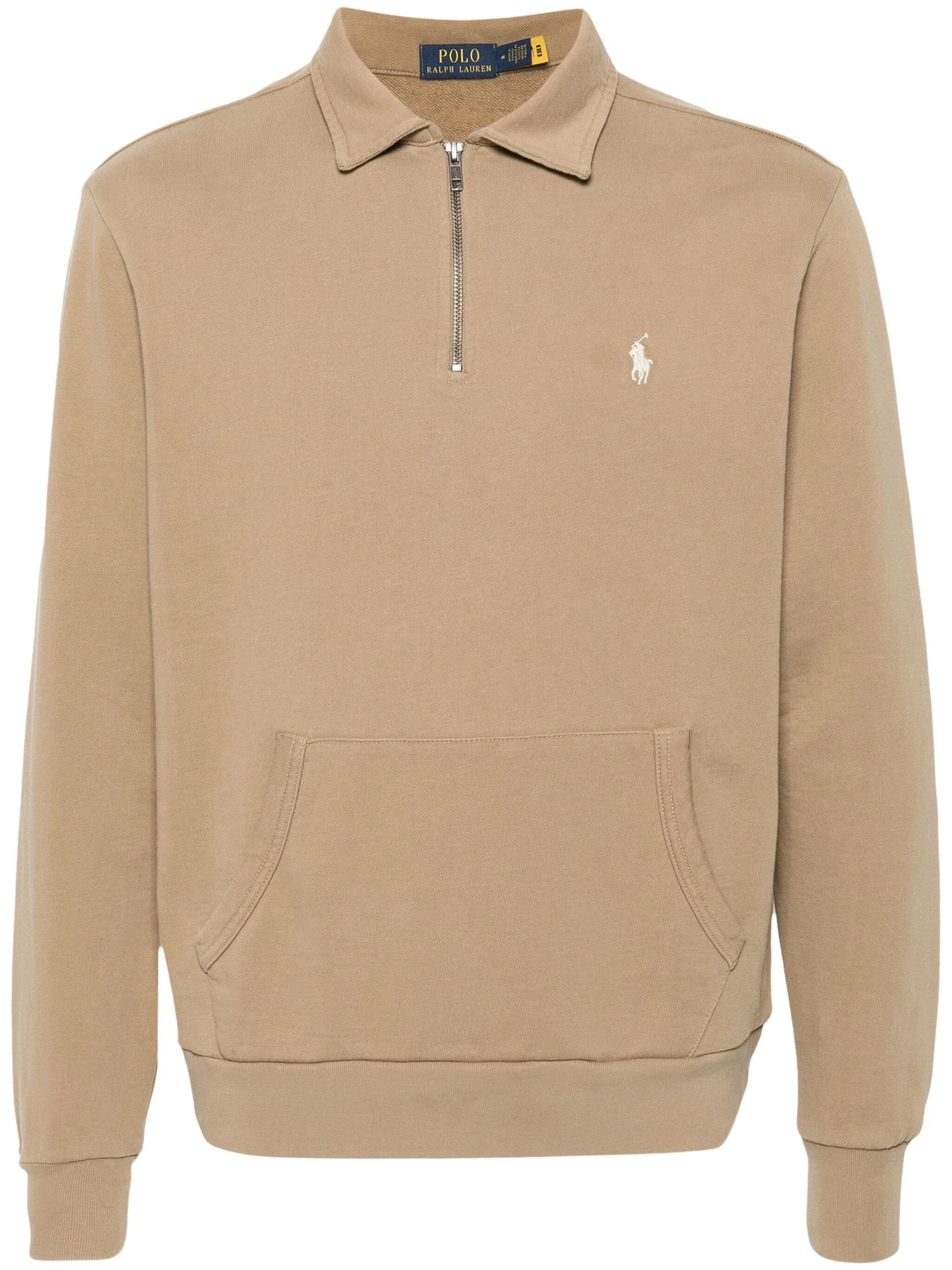 Half-Zip Jersey Sweatshirt