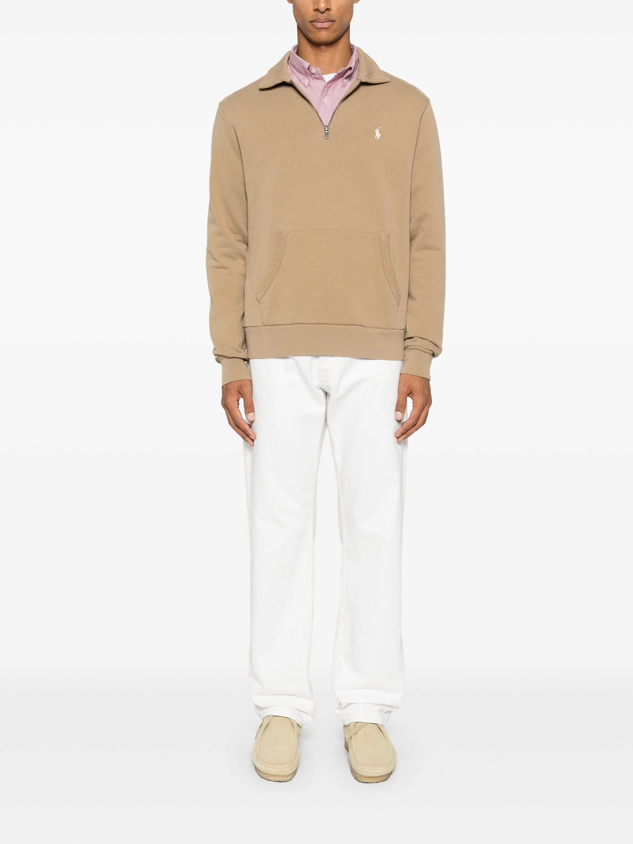 Half-Zip Jersey Sweatshirt - Image 2