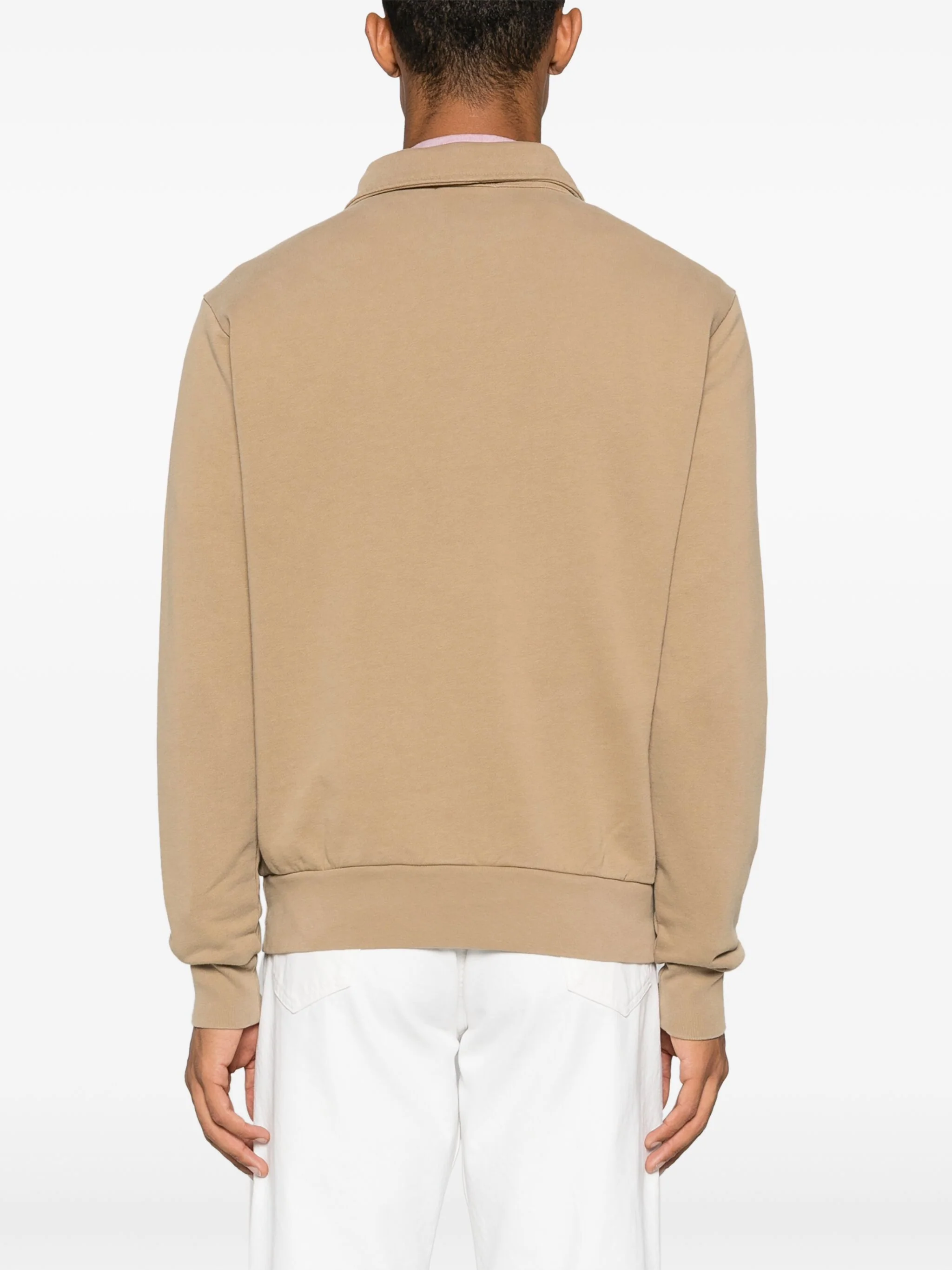 Half-Zip Jersey Sweatshirt - Image 4