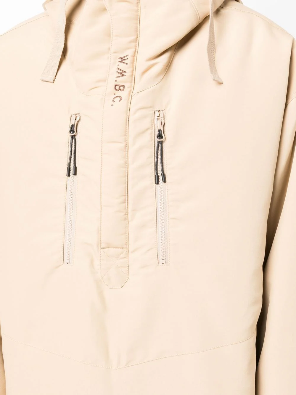 Half Zip-Up Padded Coat - Image 5