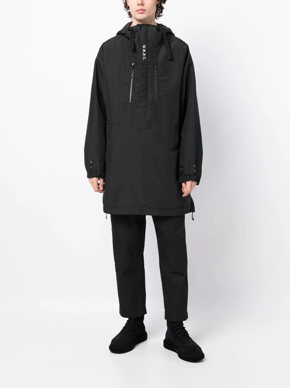Half Zip-Up Padded Jacket - Image 4
