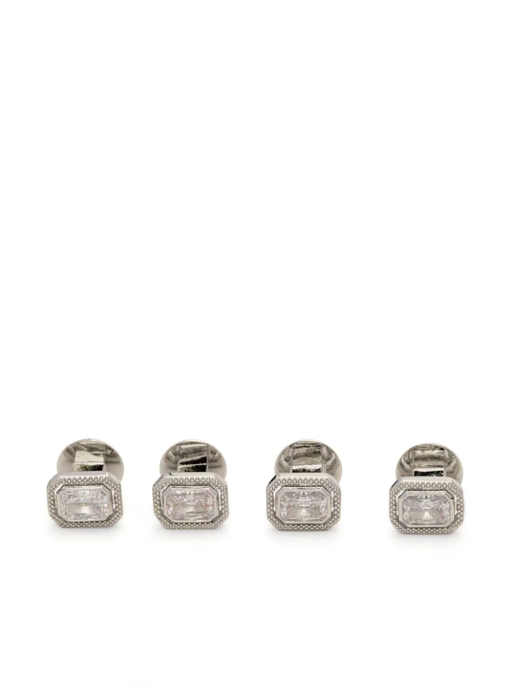Halo Rectangular Cufflinks - Image 2
