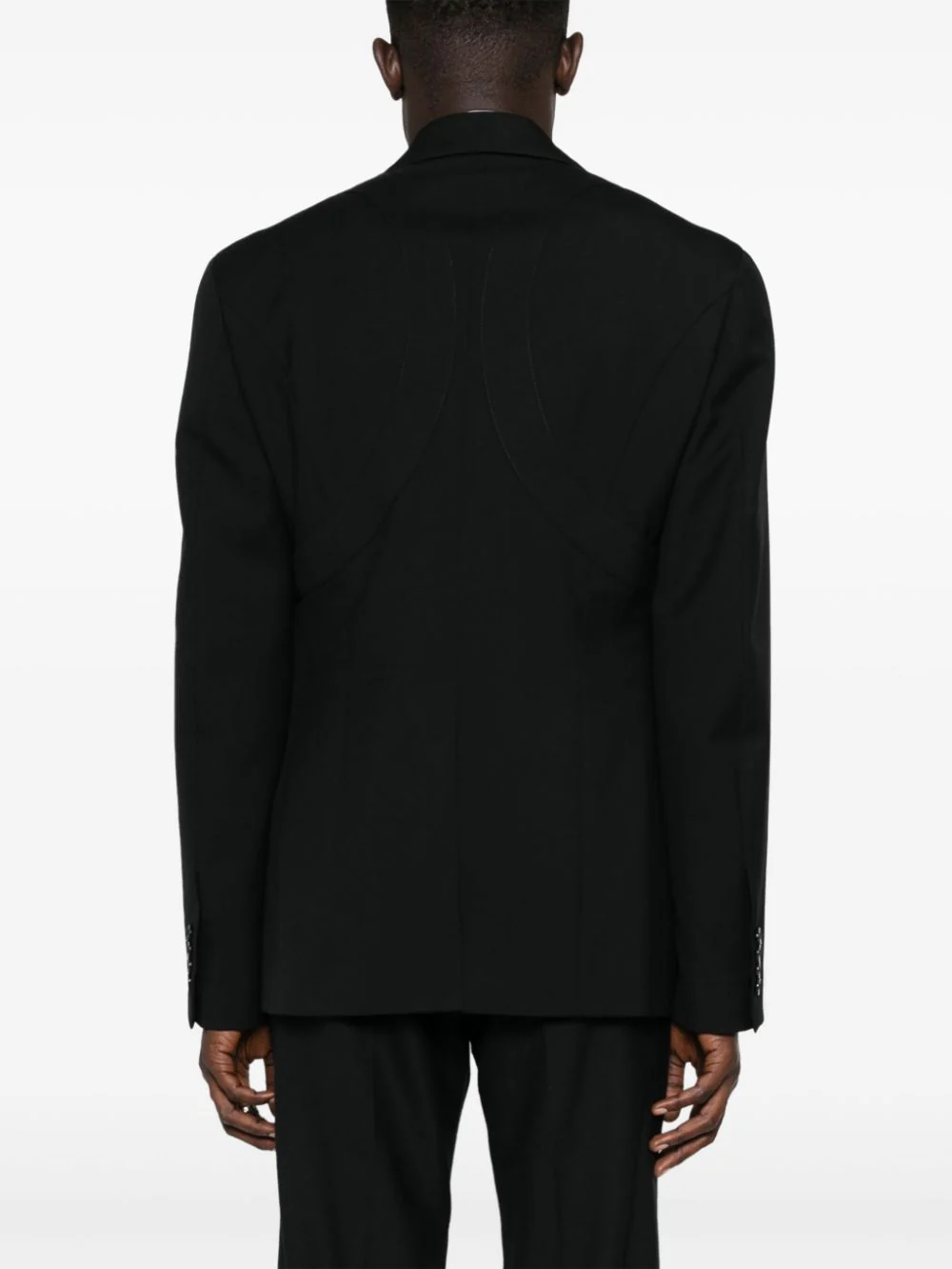 Harness Single-Breasted Blazer - Image 4