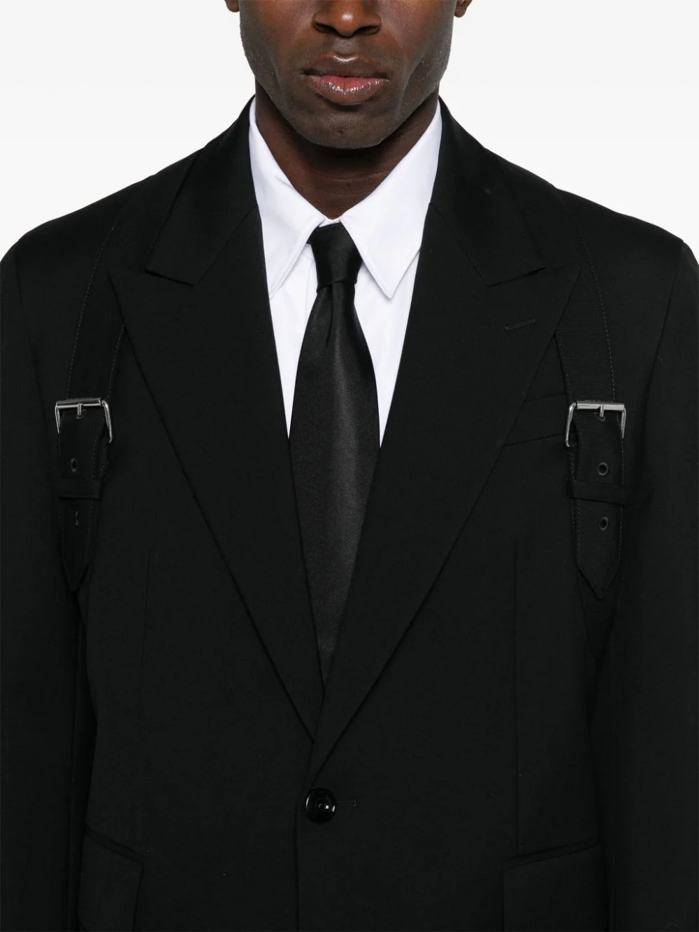 Harness Single-Breasted Blazer - Image 5