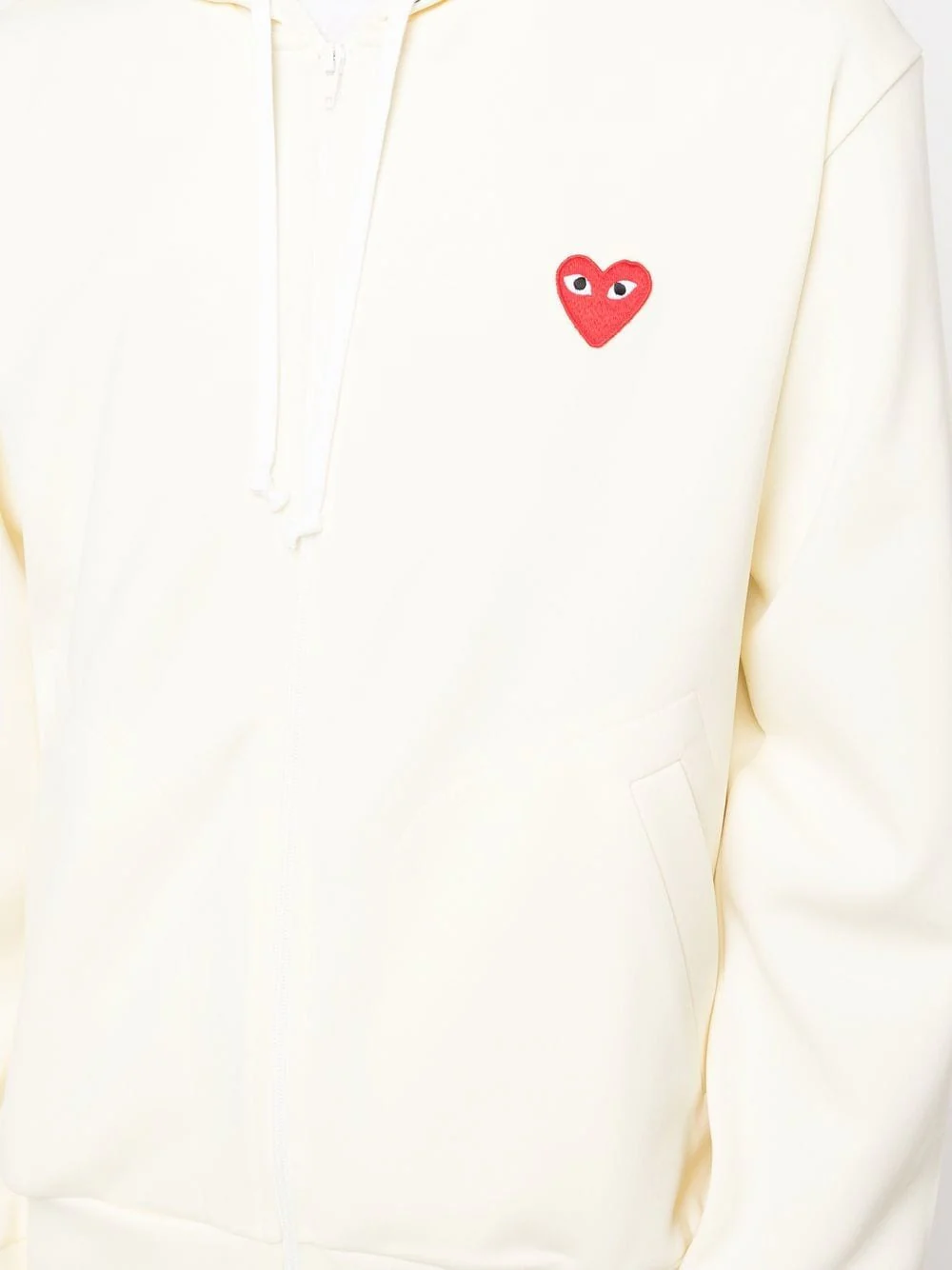 Heart-Patch Zip-Up Hoodie - Image 3