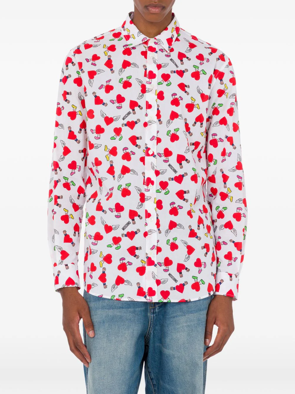 Heart-Print Shirt - Image 3
