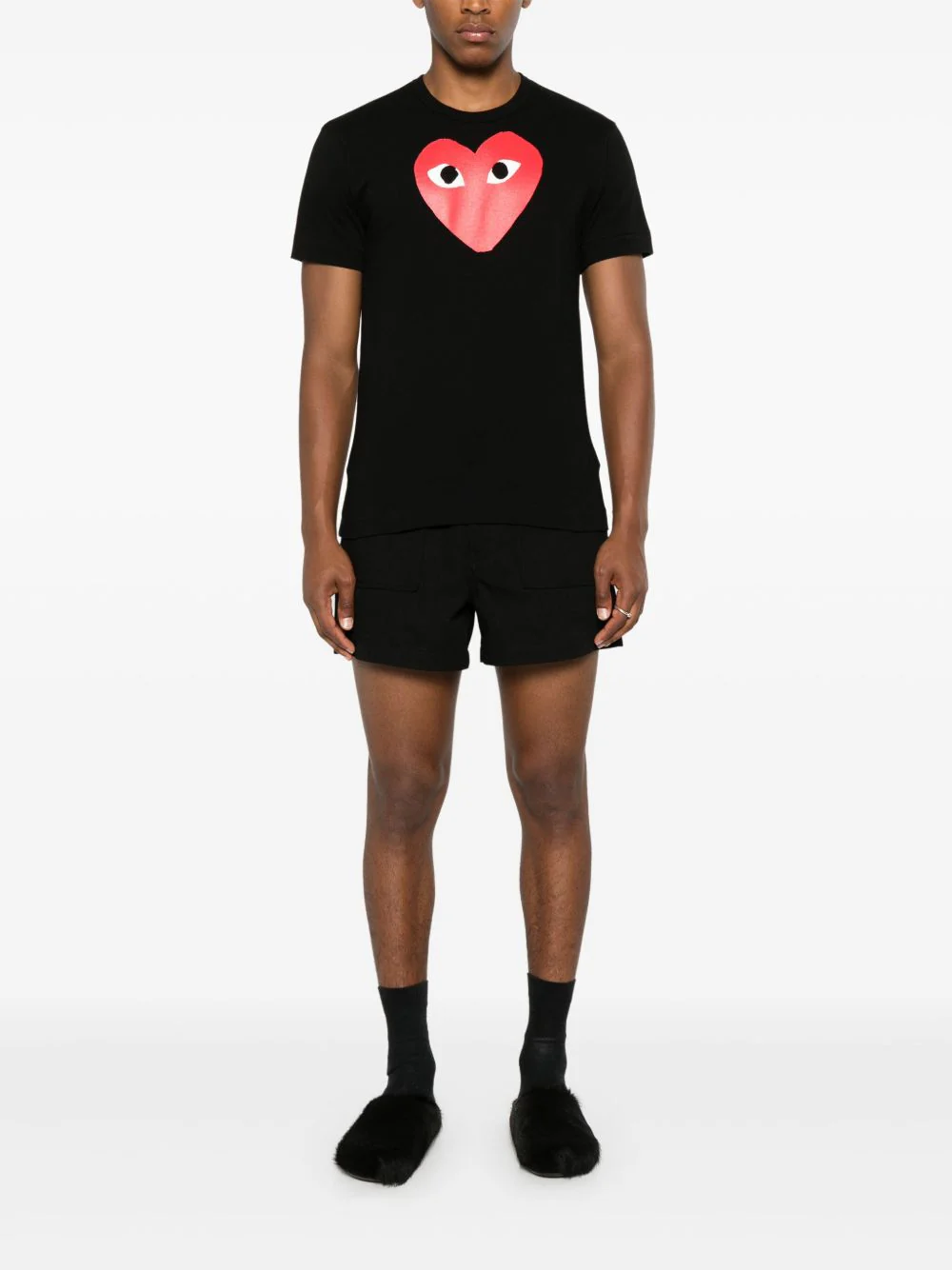 Heart-Print T-Shirt - Image 5