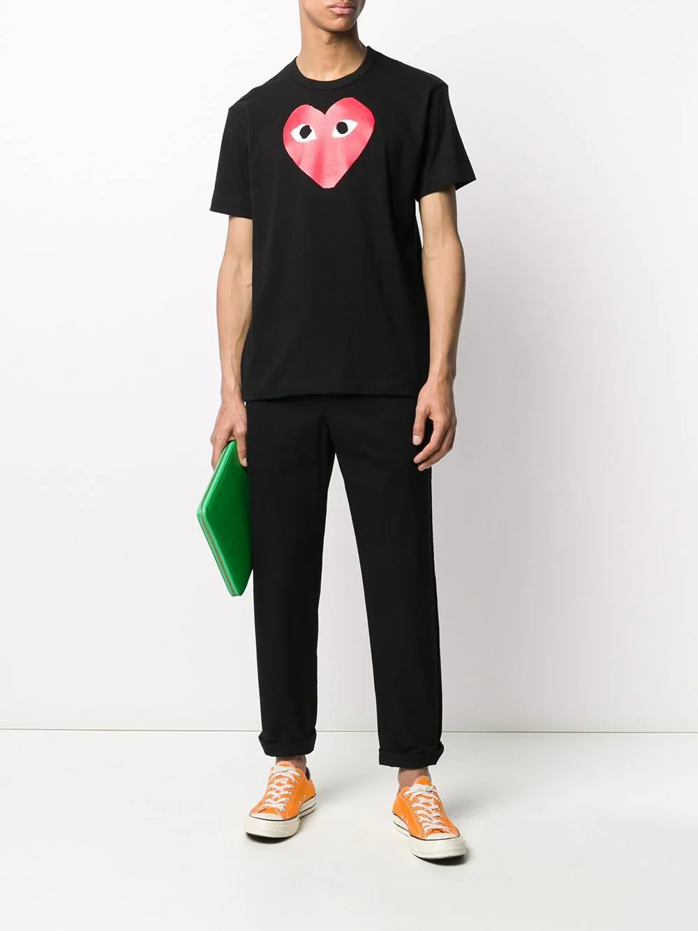 Heart-Print T-Shirt - Image 6