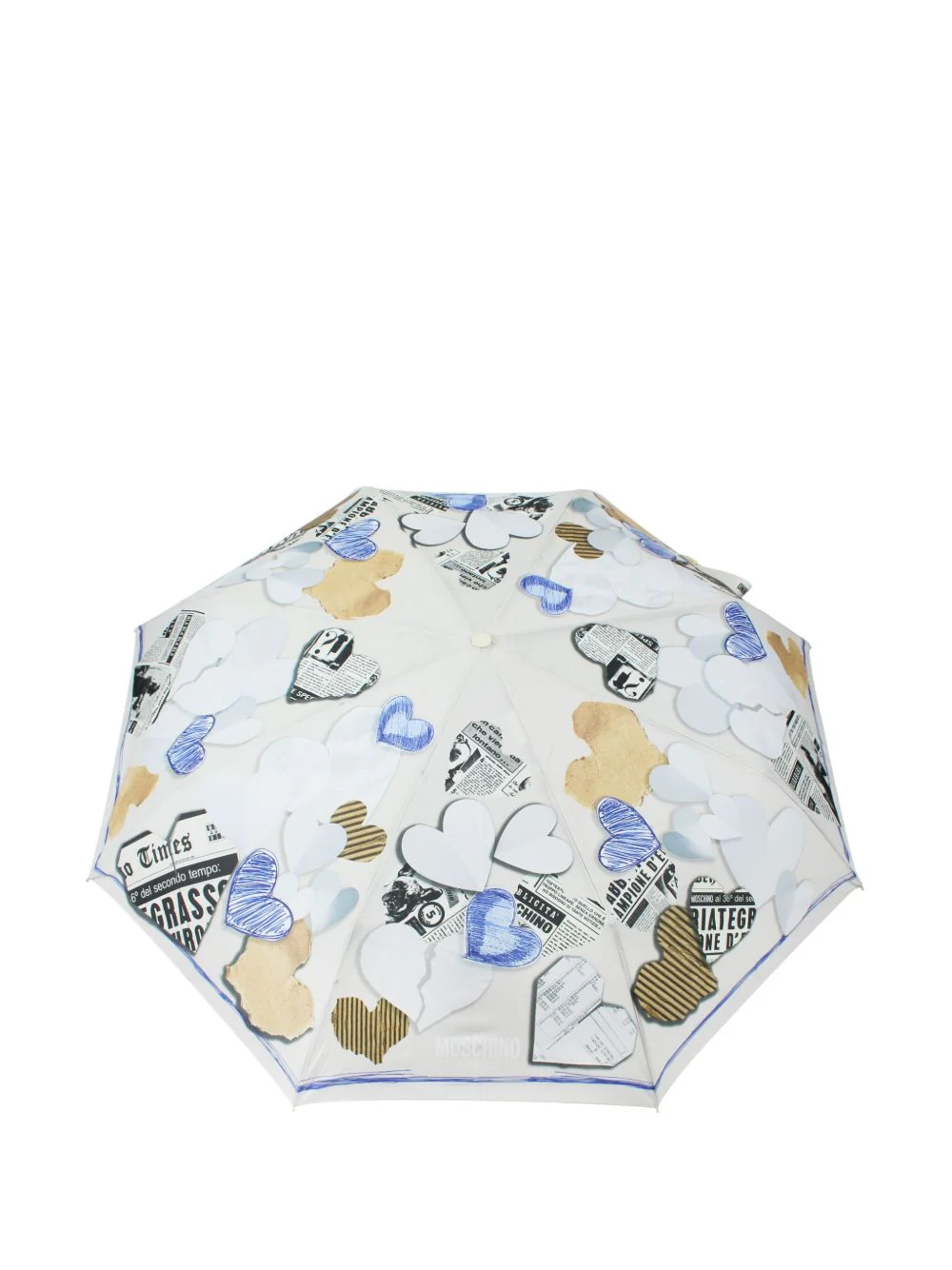 Heart-Print Umbrella