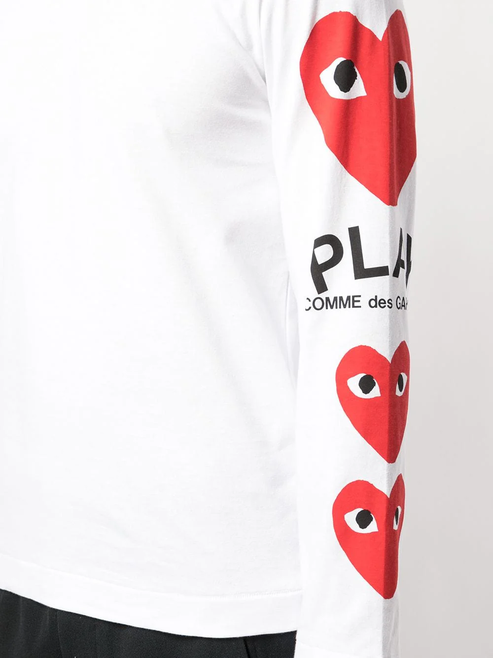 Heart Printed Sleeves T-Shirt - Image 5