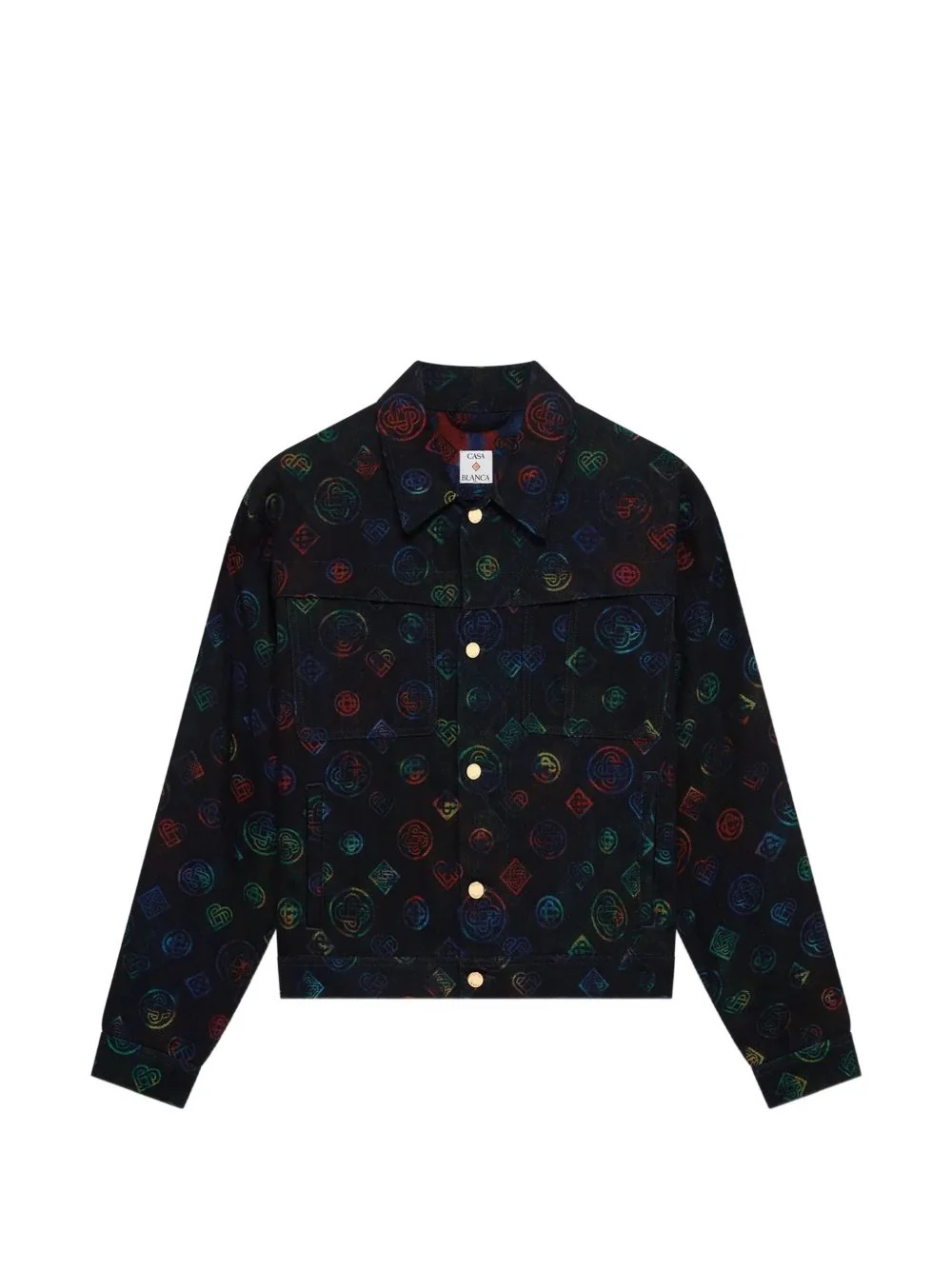 Heatmap Pattern Cotton Jacket