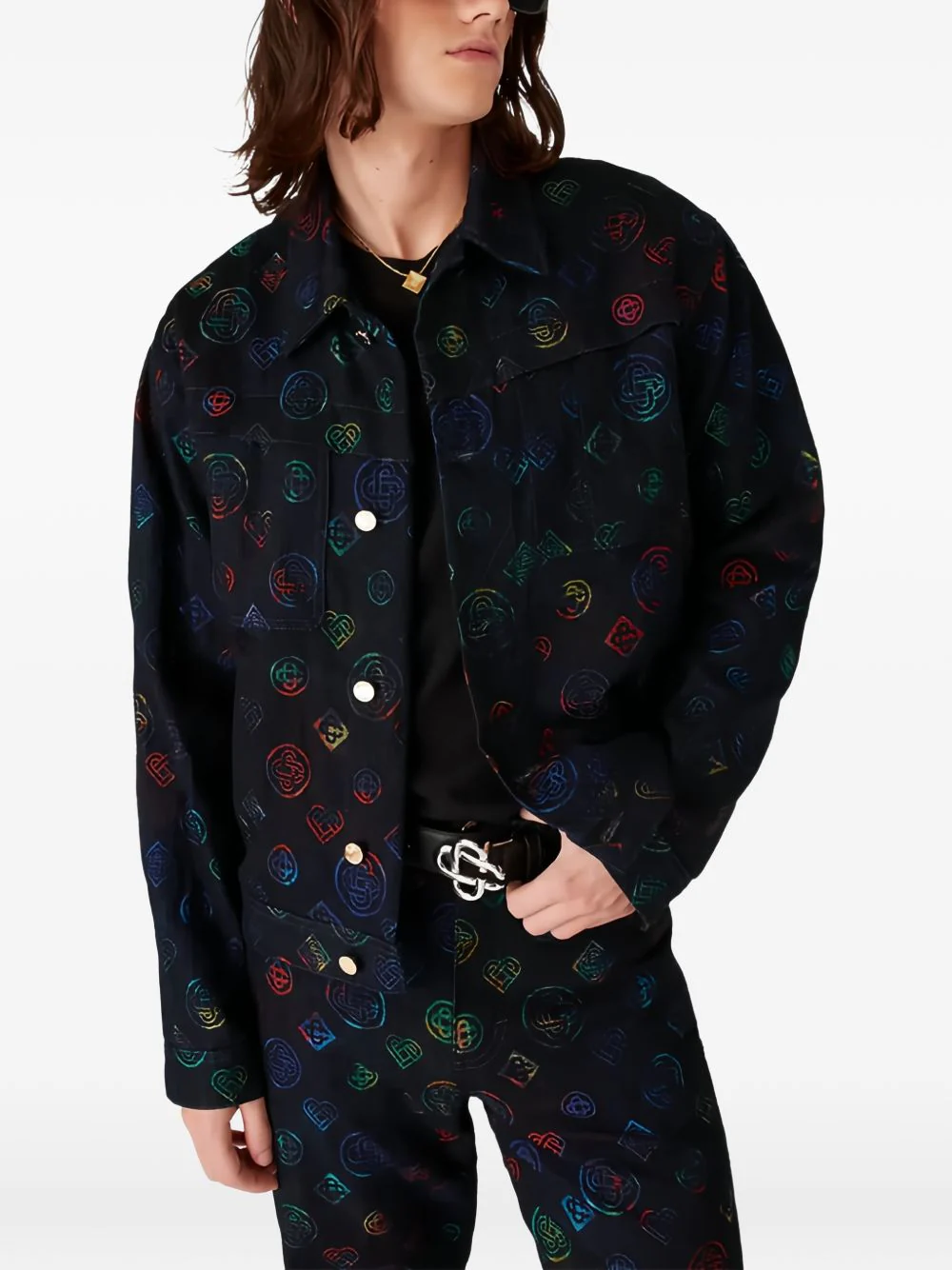 Heatmap Pattern Cotton Jacket - Image 4