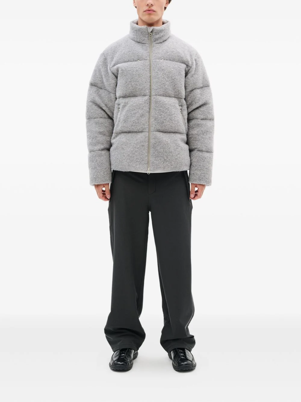 High-Neck Padded Jacket - Image 3