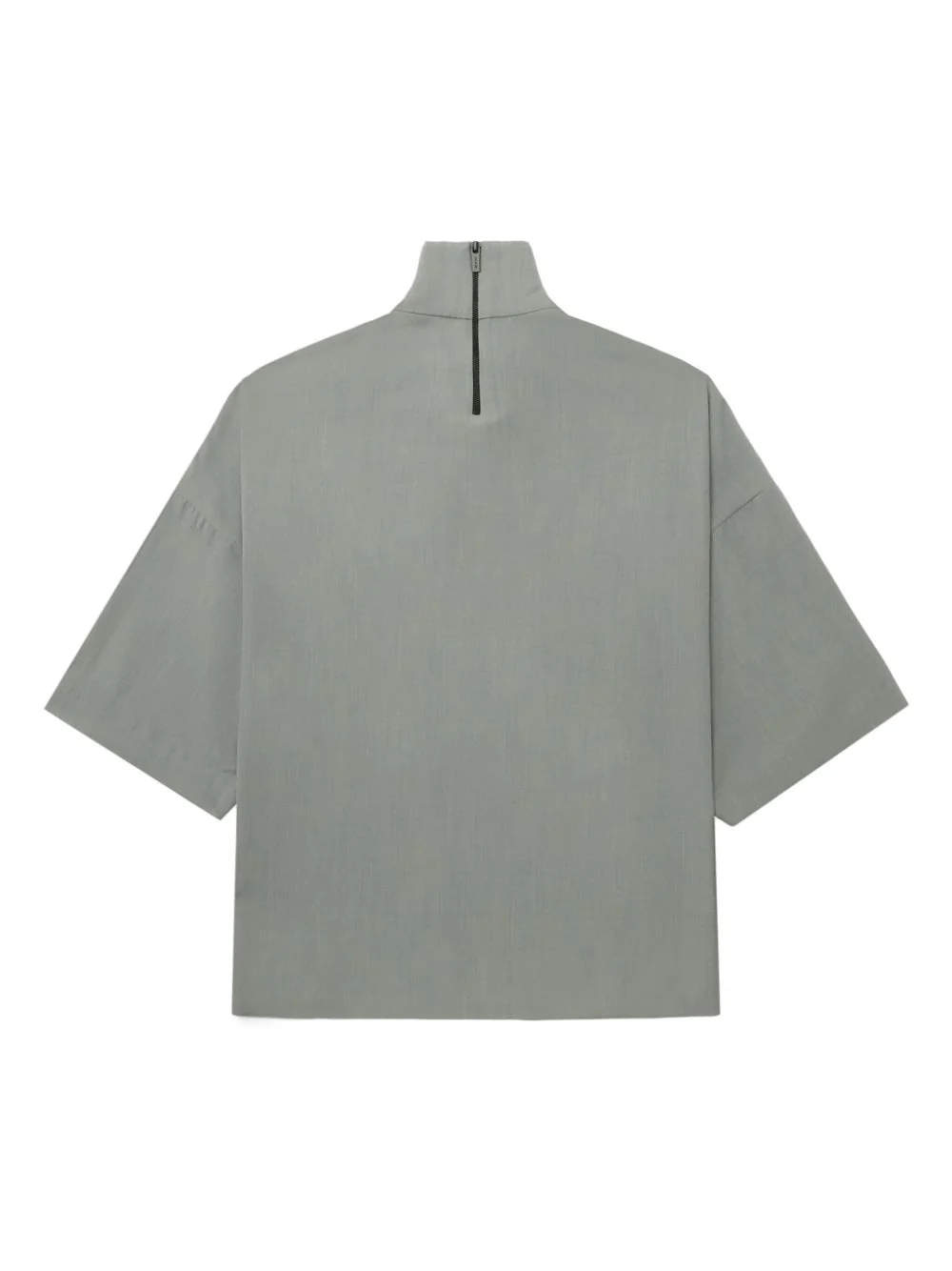 High-Neck Short-Sleeve T-Shirt - Image 5