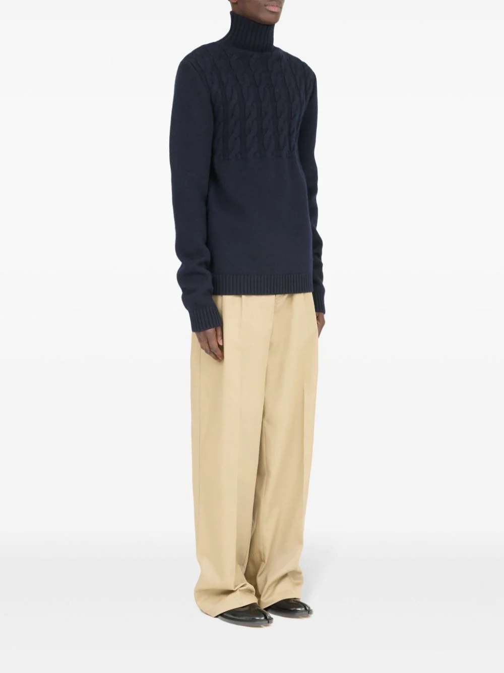 High-Neck Virgin-Wool Sweater - Image 3