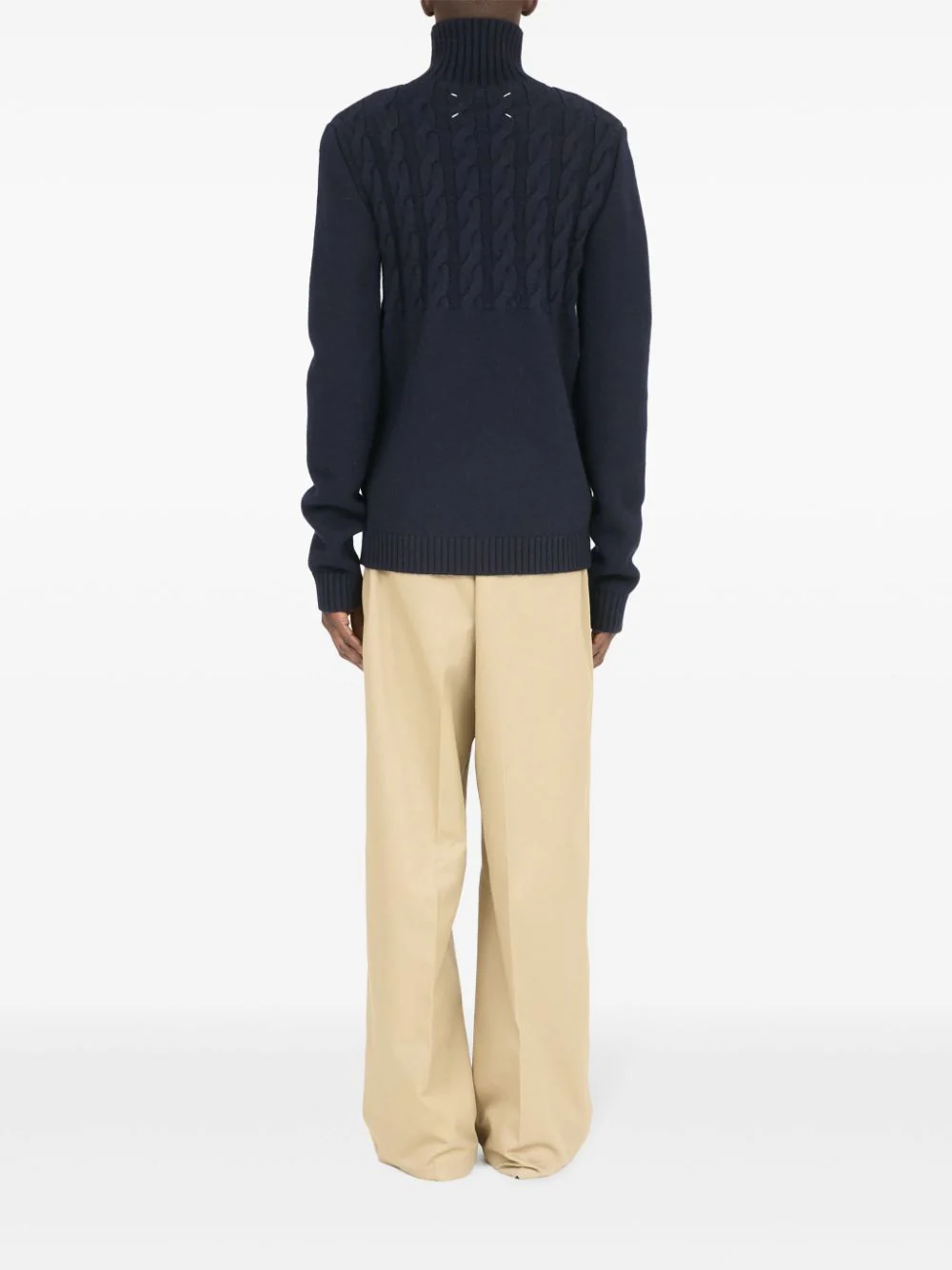 High-Neck Virgin-Wool Sweater - Image 4