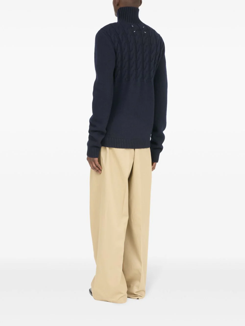 High-Neck Virgin-Wool Sweater - Image 5