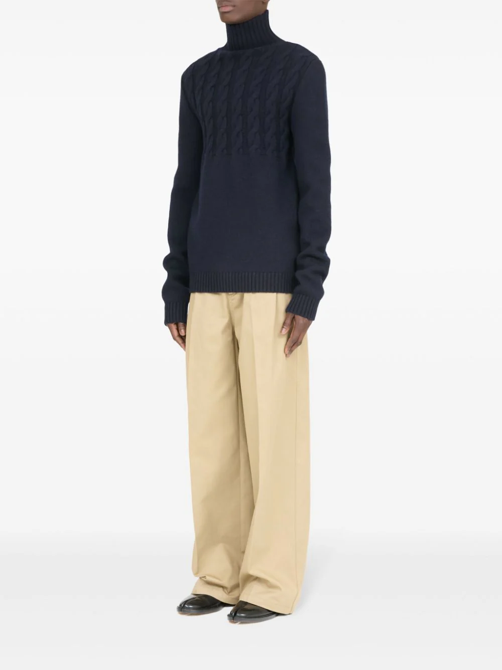 High-Neck Virgin-Wool Sweater - Image 6