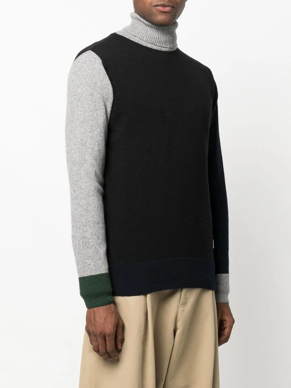 High-Neck Wool Jumper - Image 5