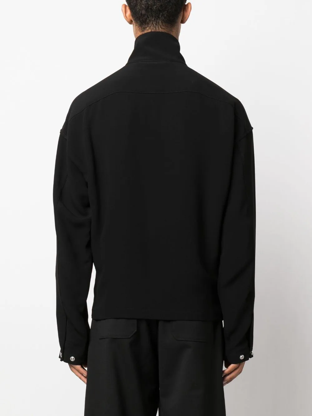 High-Neck Zipped Jacket - Image 4