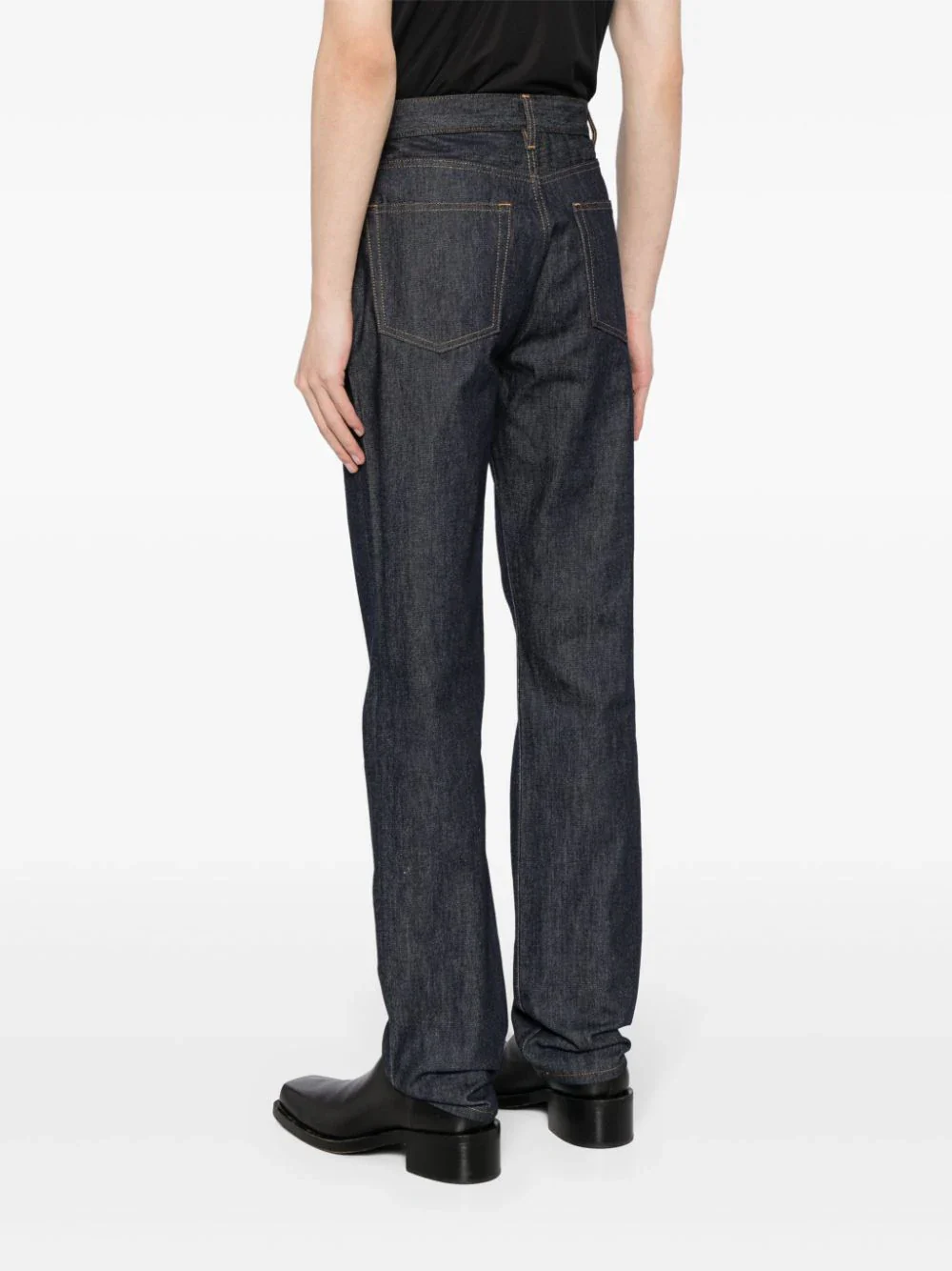 High-Rise Straight-Leg Jeans - Image 3