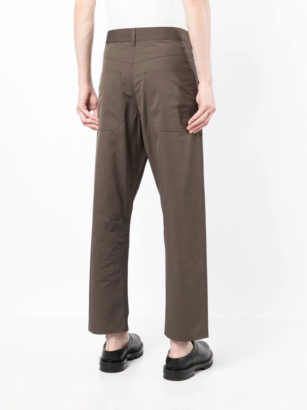 High-Rise Straight-Leg Trousers - Image 4