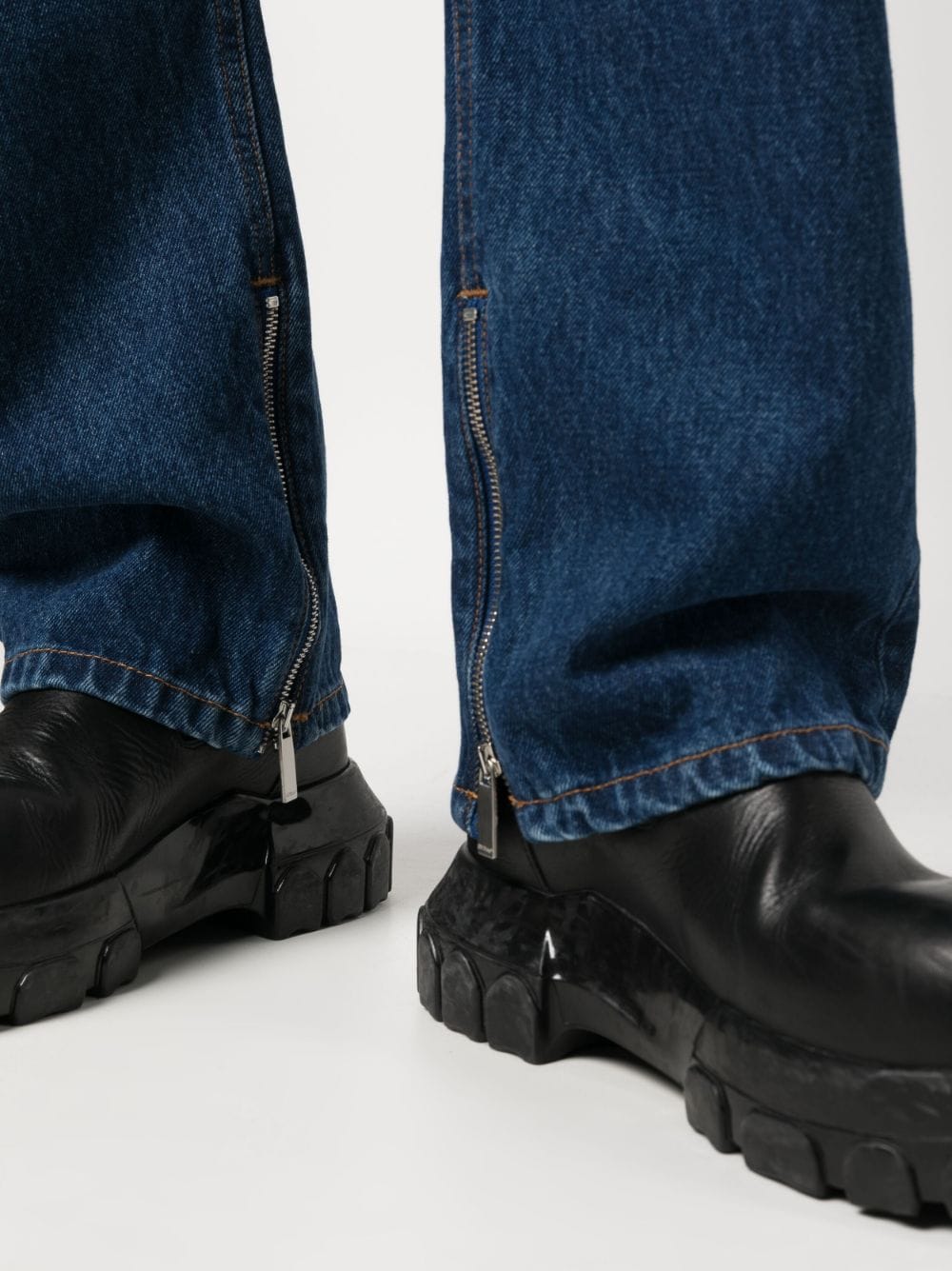 High-Waist Straight-Leg Jeans - Image 2