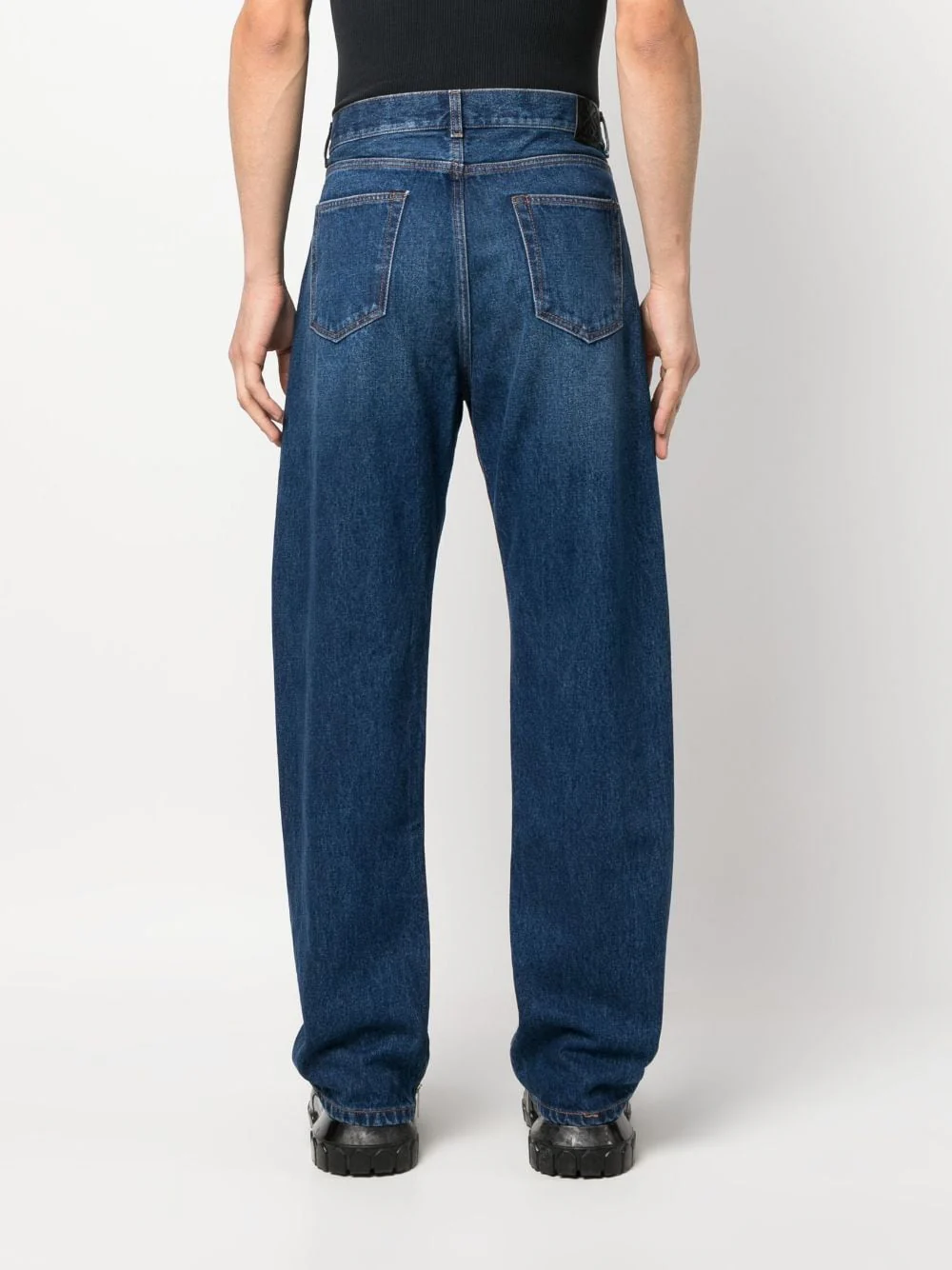 High-Waist Straight-Leg Jeans - Image 5