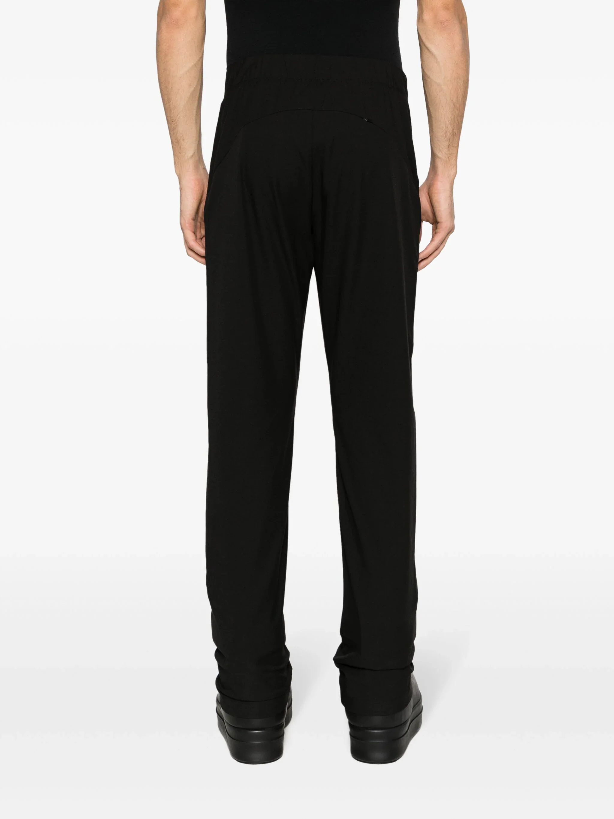 High-Waist Tapered-Leg Trousers - Image 4