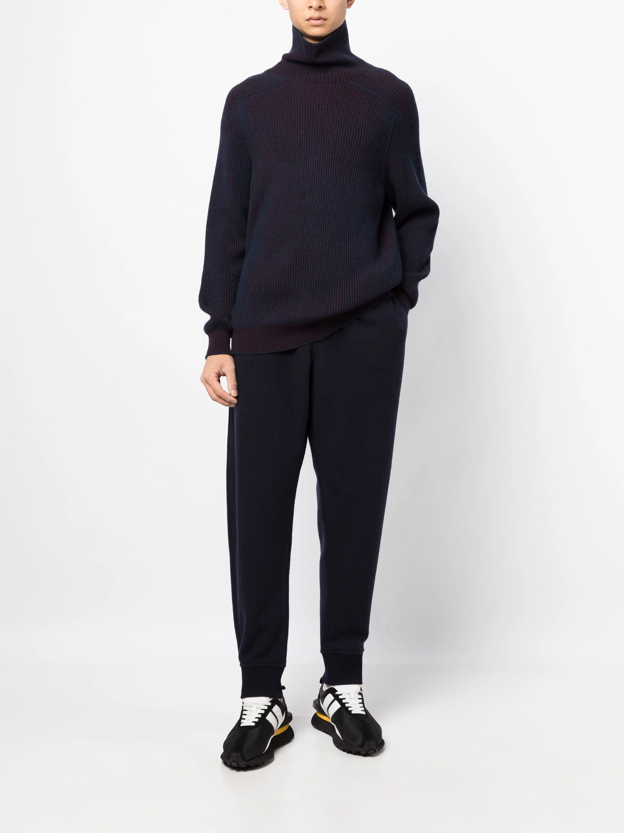 High-Waist Tapered-Leg Trousers - Image 2