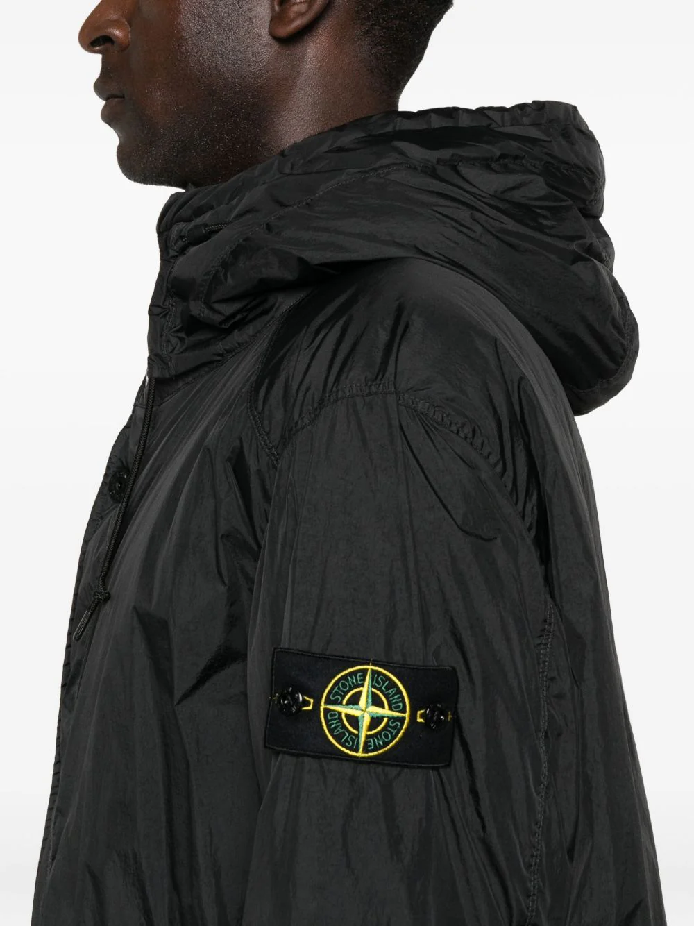 Hooded Drawstring Coat - Image 4