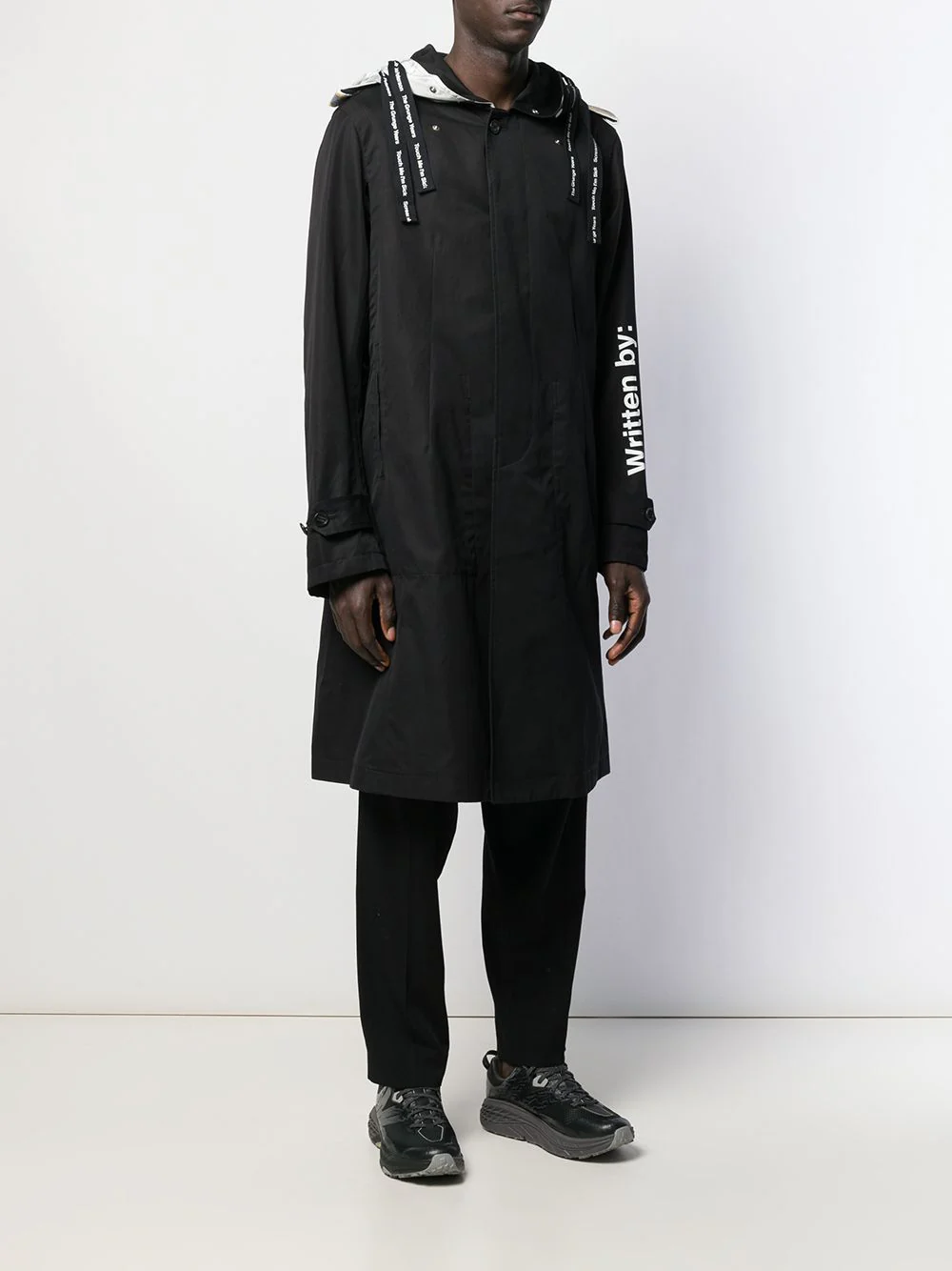 Hooded Trench Coat - Image 3