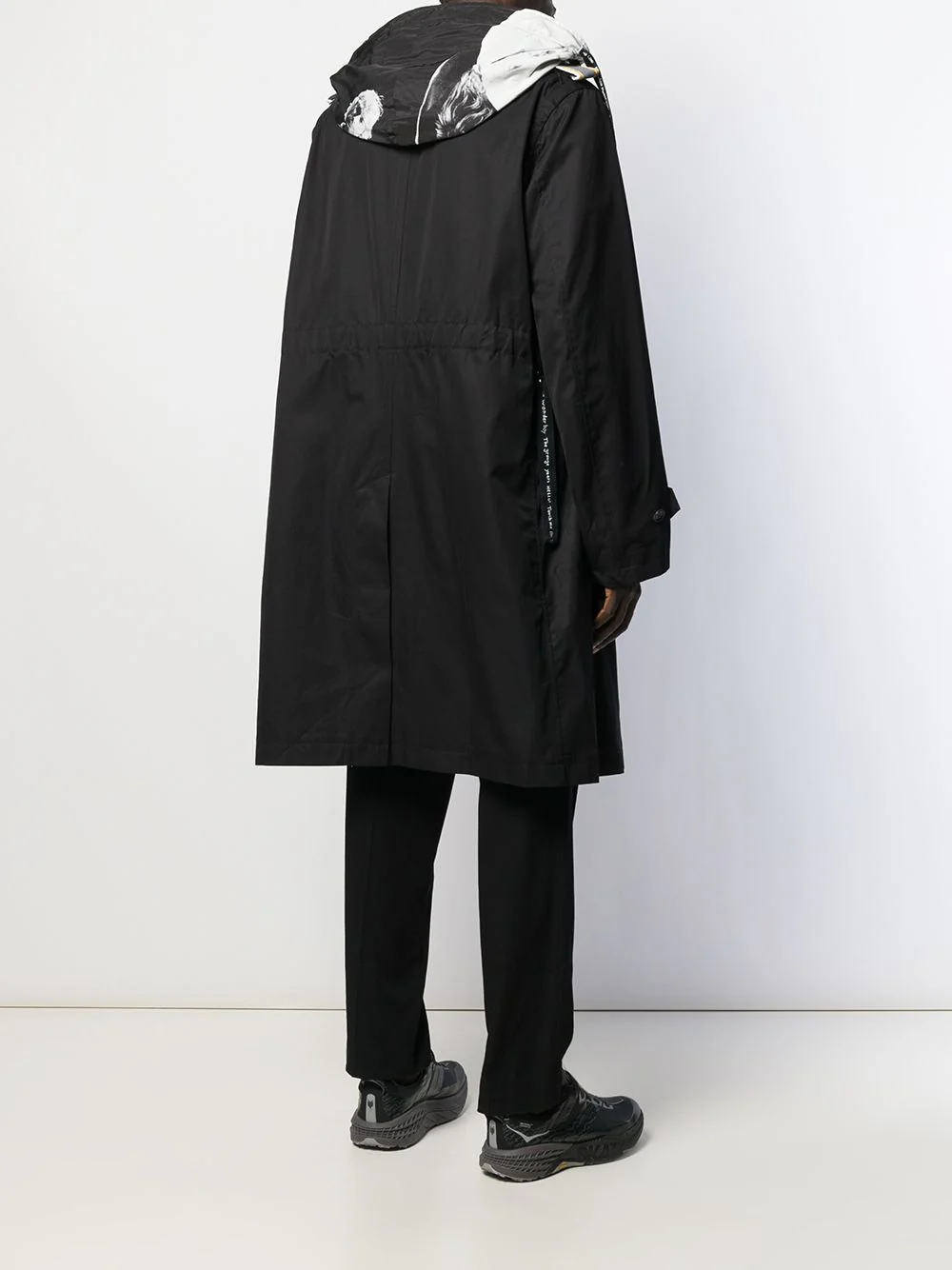 Hooded Trench Coat - Image 4