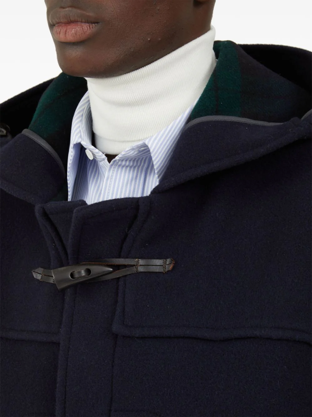Hooded Wool Coat - Image 7