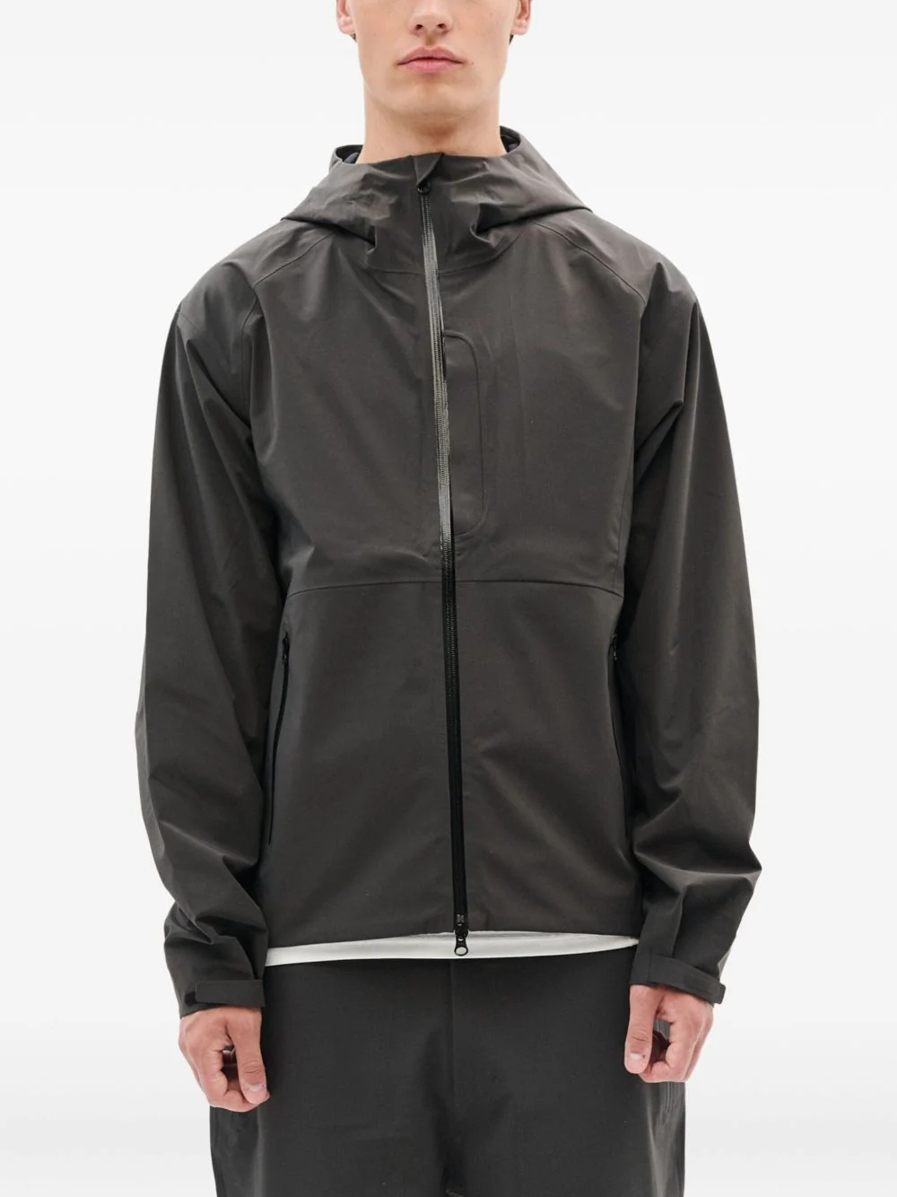 Hooded Zip-Front Jacket - Image 4