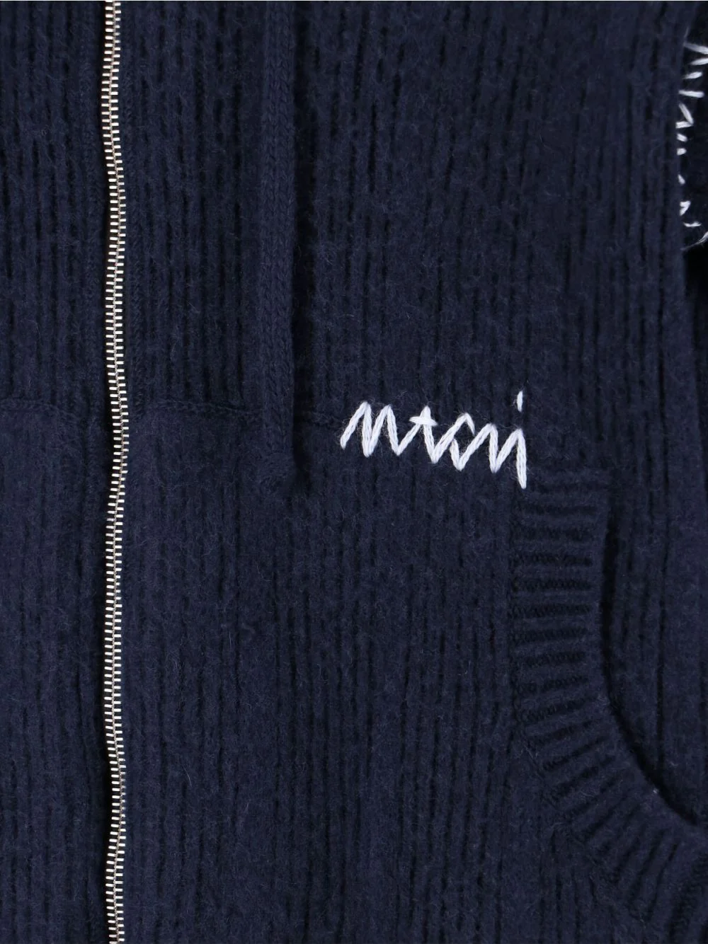 Hooded Zip-Up Cardigan - Image 2