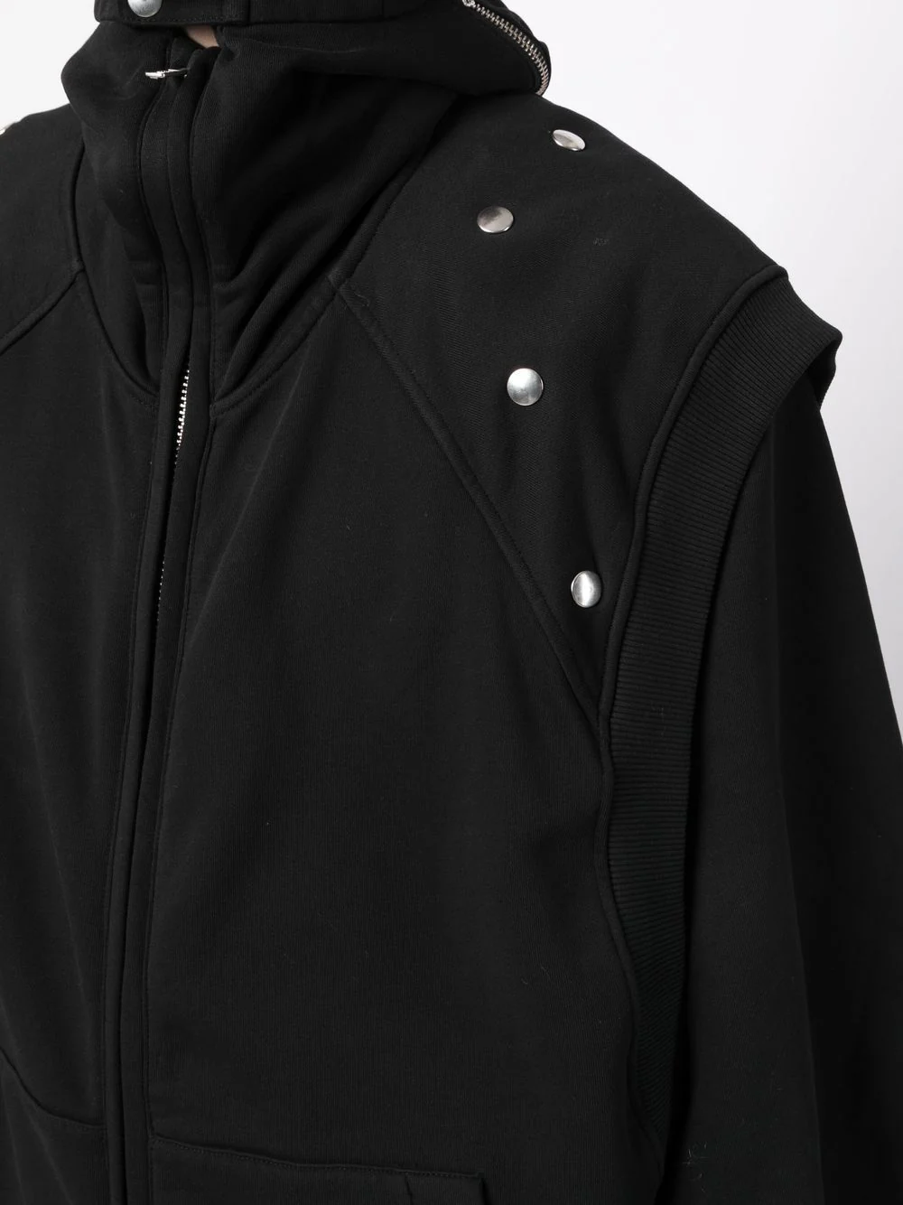 Hooded Zipped-Up Jacket - Image 3