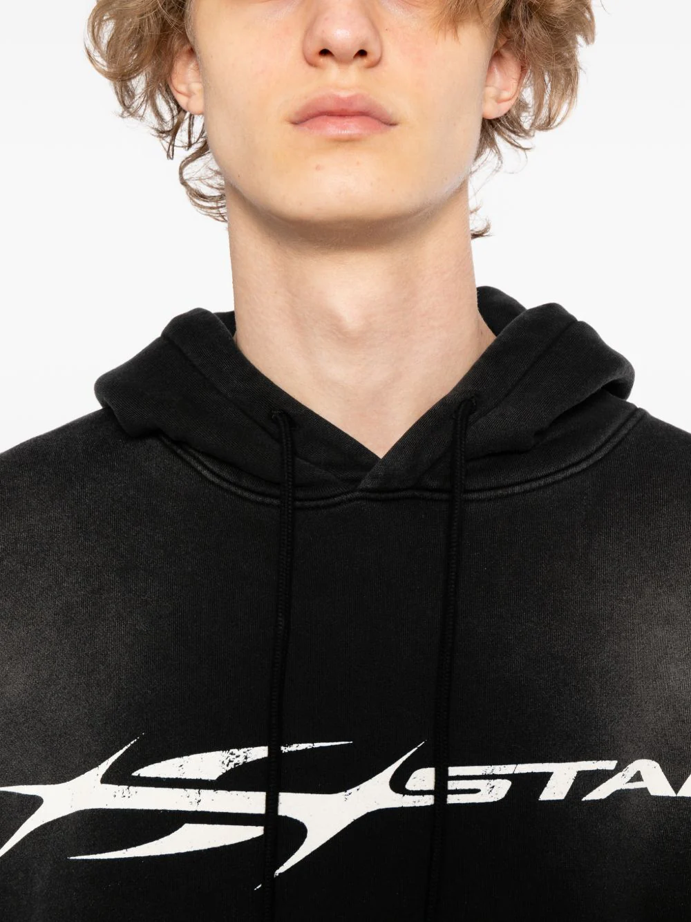 Hstar Graphic Print Hoodie - Image 5