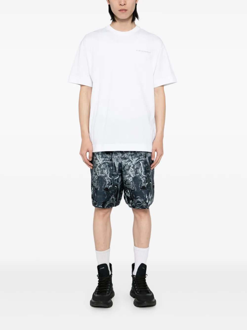 Hubert-Print Bermuda Shorts - Image 2