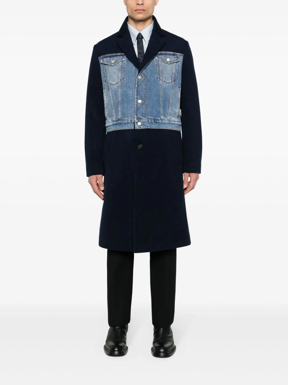 Hybrid Single-Breasted Coat - Image 2