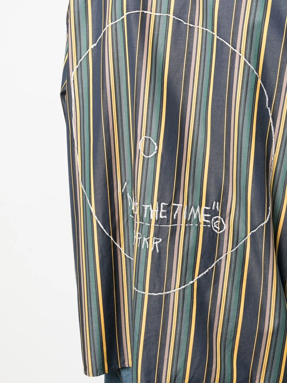 Illustion Nows The Time Striped Shirt - Image 4