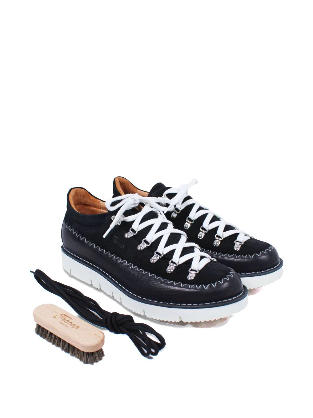 Indian Lace-Up Low-Top Boots - Image 2